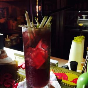 Real Grape - The drink uses authentic red grape juice to infuse the real taste of the fruit to your tastebuds.
